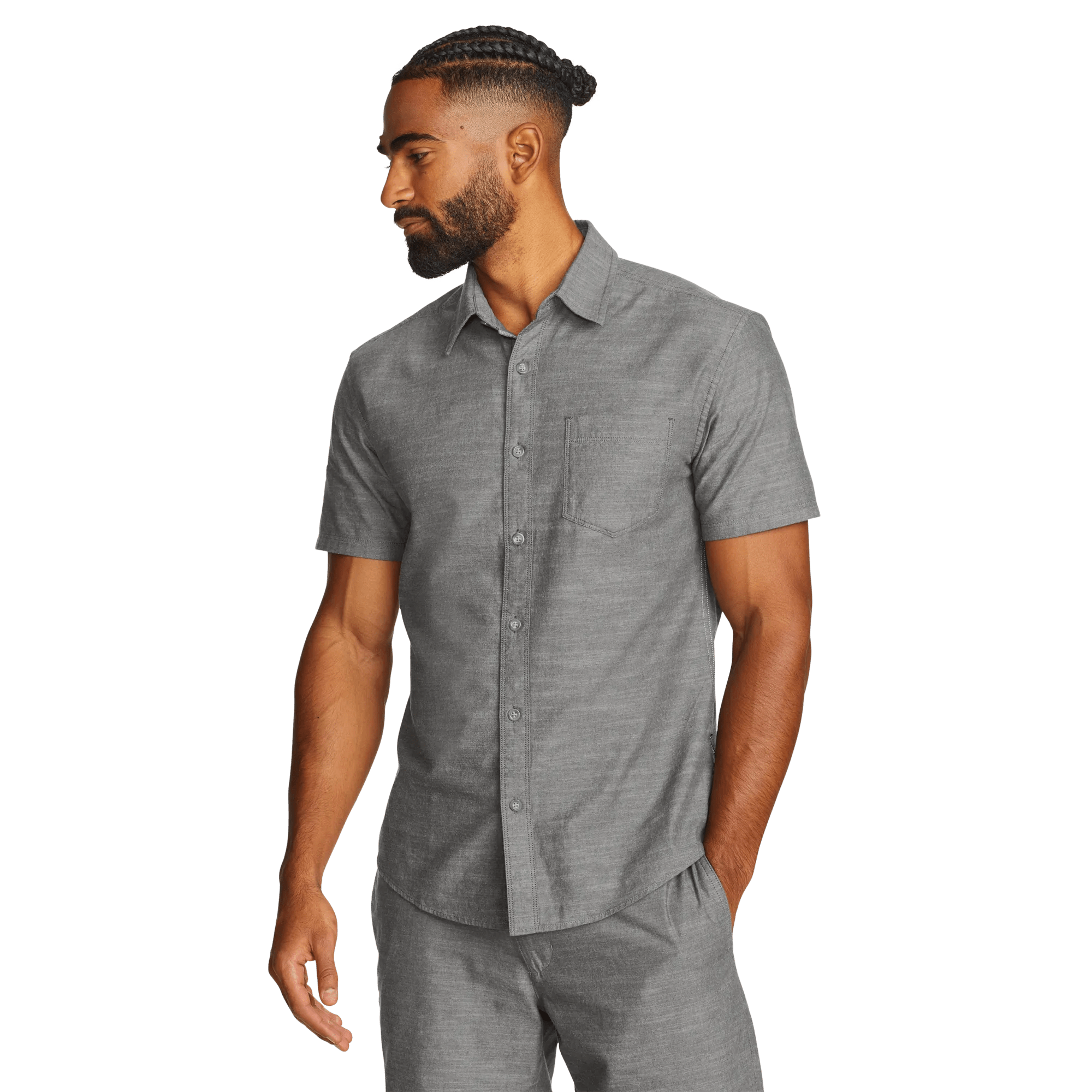 Men's Short-Sleeve Camano Shirt - Solid