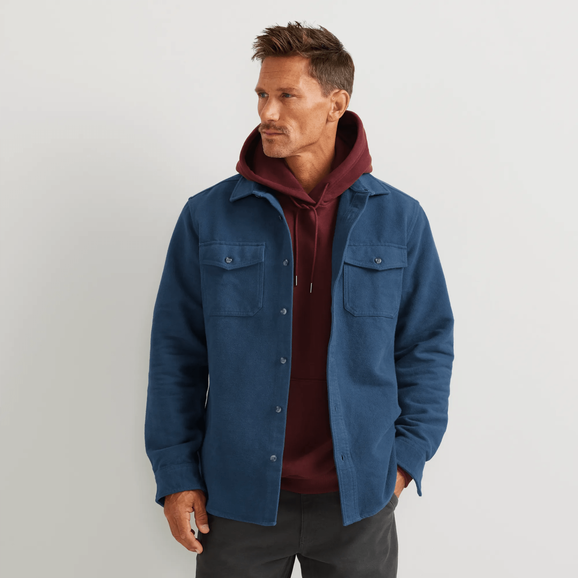 Men's Chamois 100% Cotton Shirt
