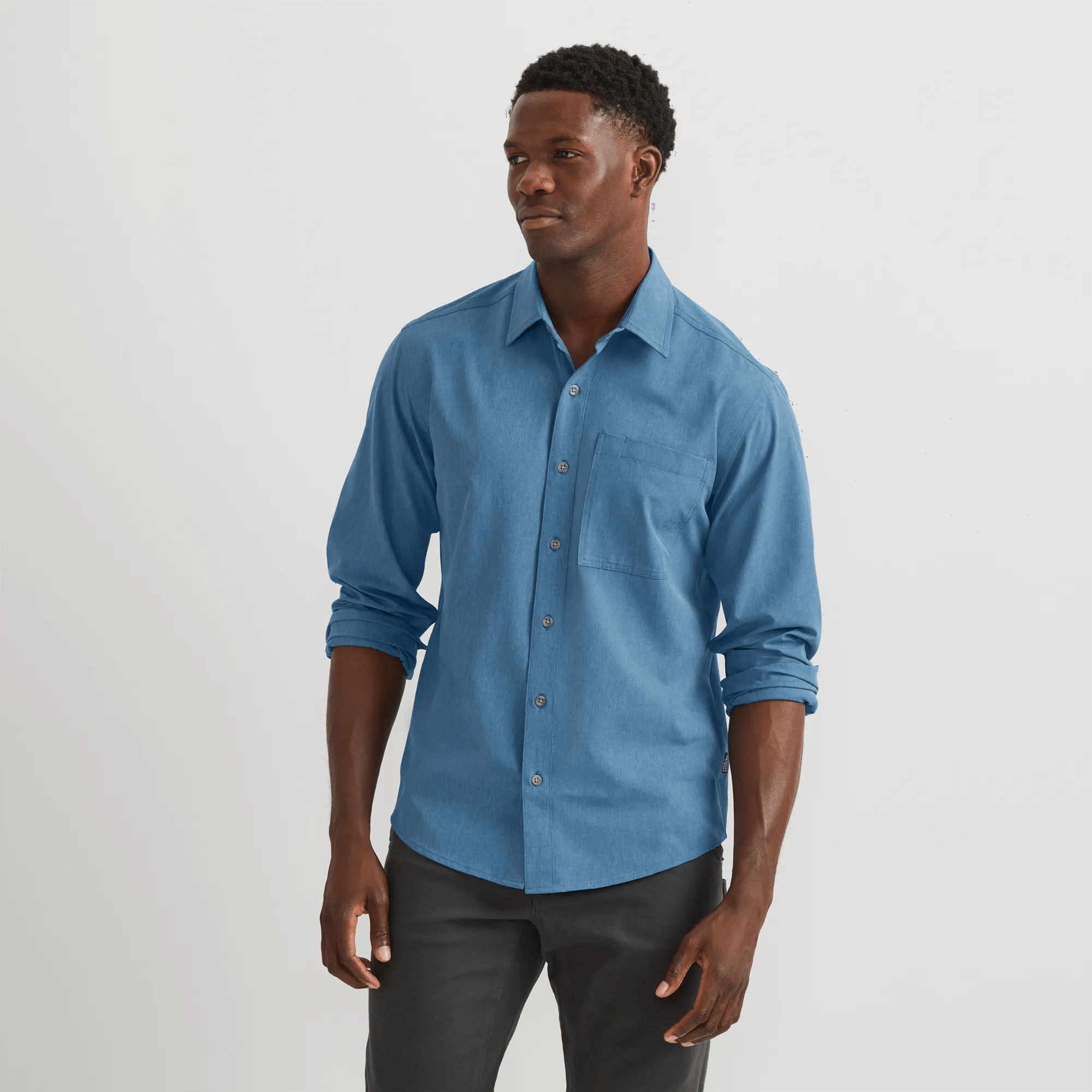 Men's Line Up Tech Chambray Shirt