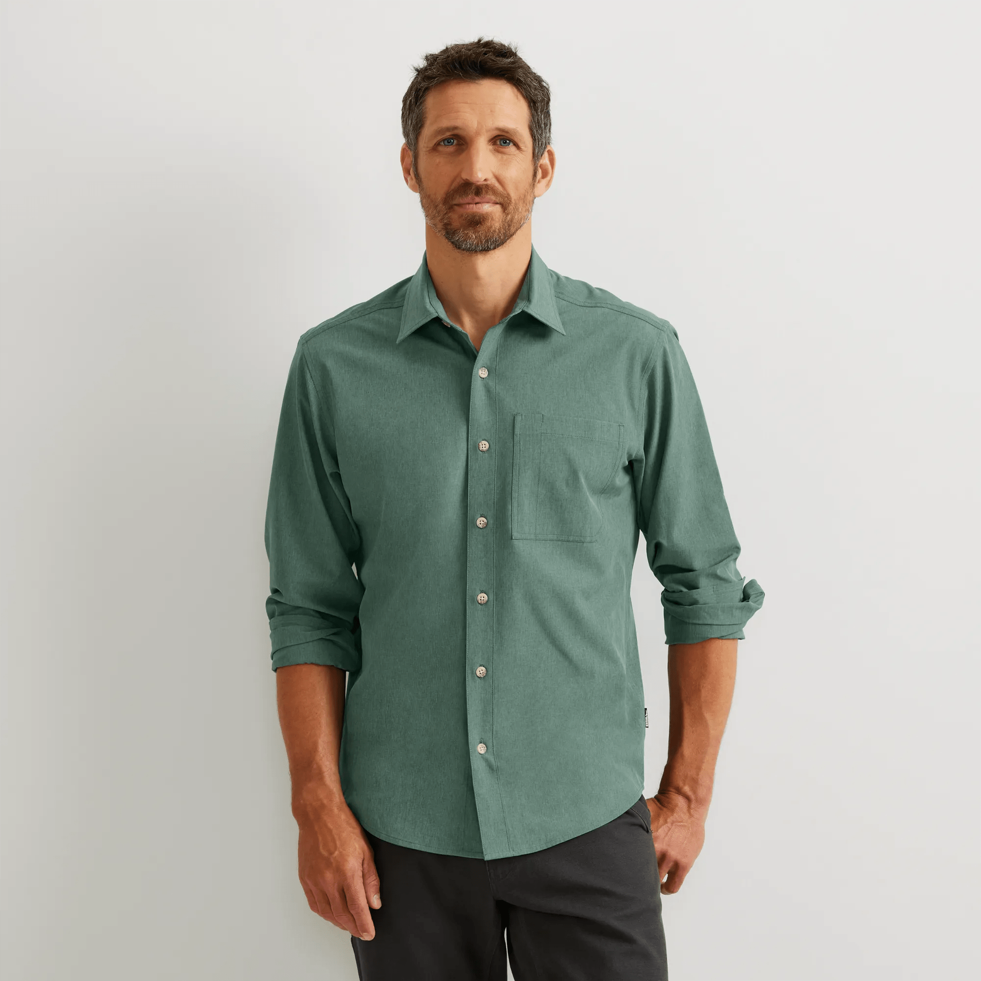 Men's Line Up Tech Chambray Shirt