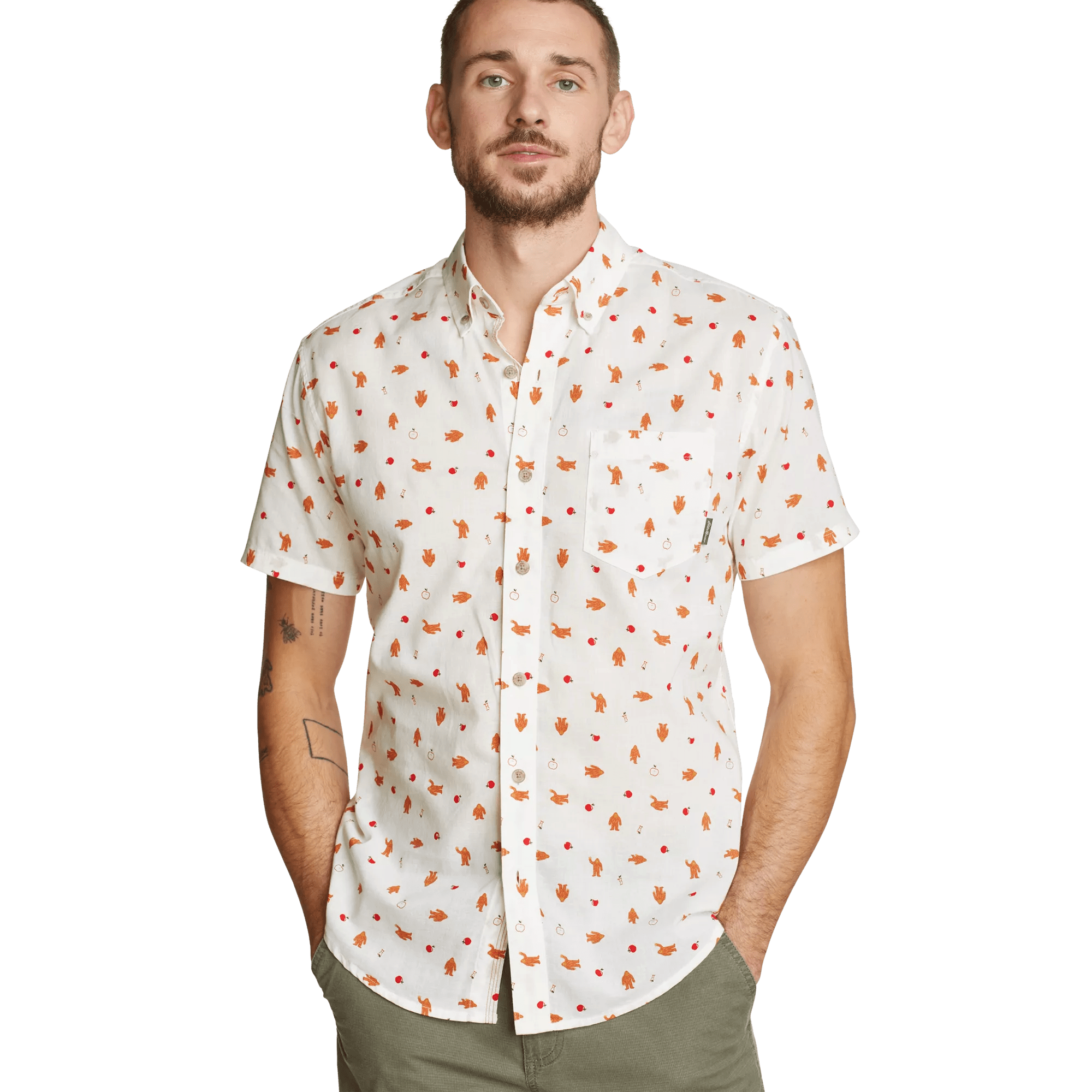 Men's Baja Short-Sleeve Shirt - Print