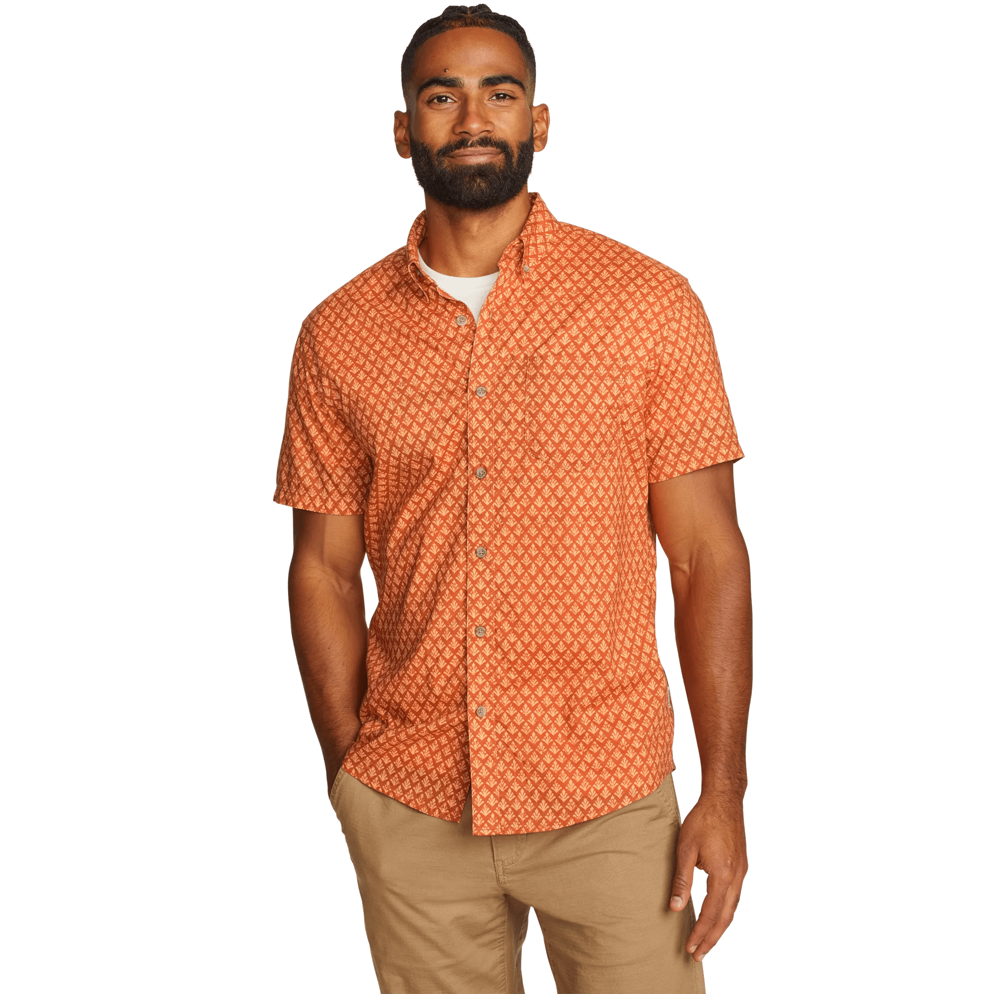 Men's Baja Short-Sleeve Shirt - Print