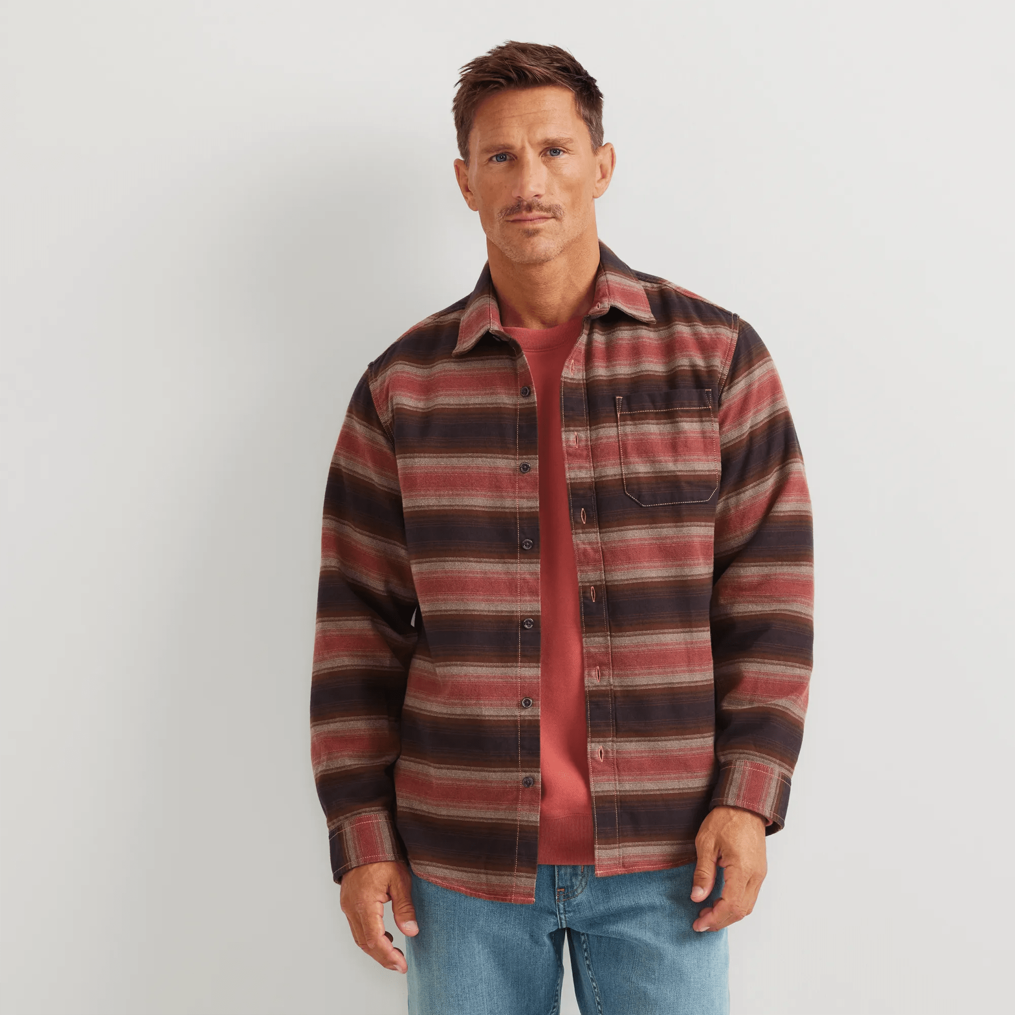 Men's Eddie's Favorite Flannel Relaxed Fit Shirt - Plaid