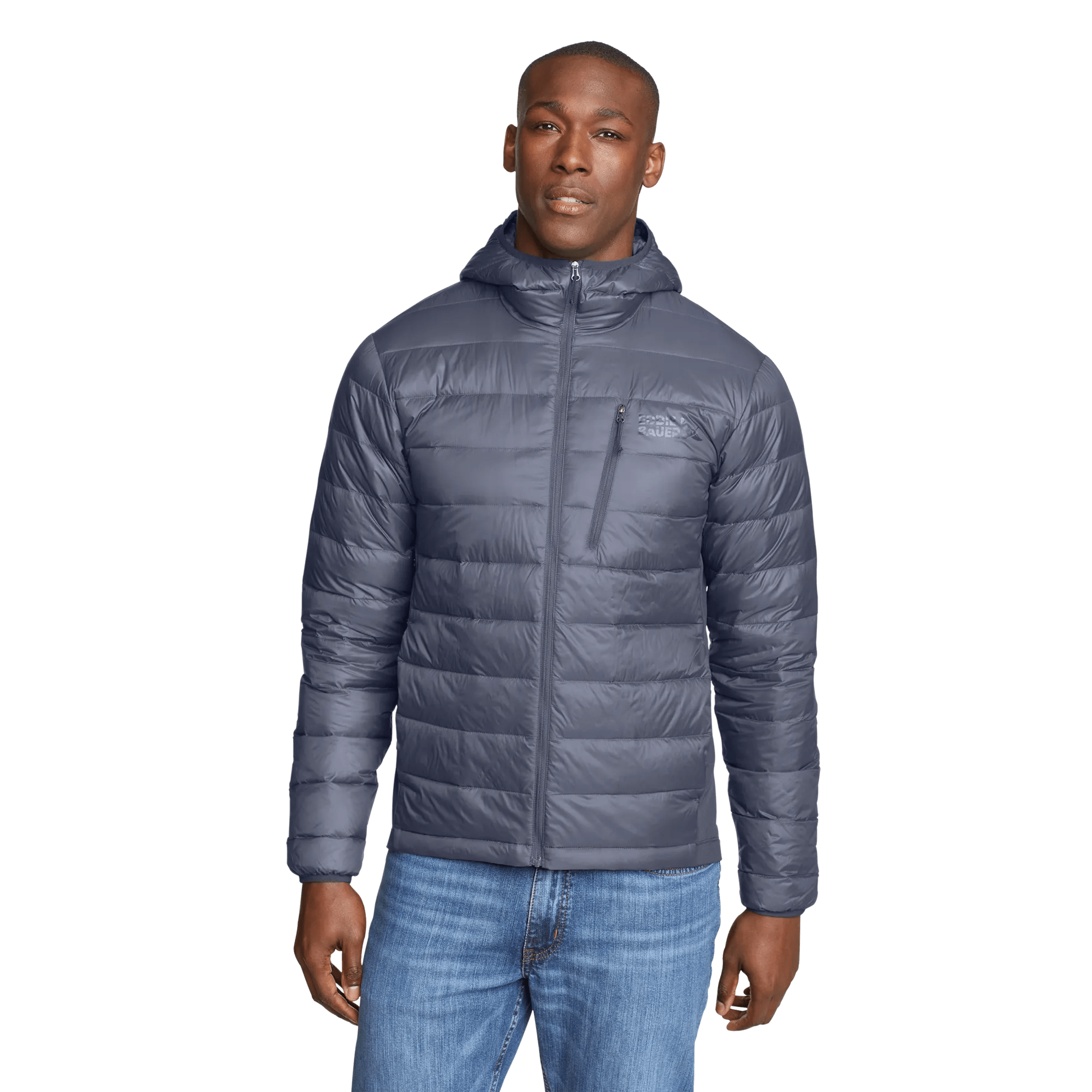 Men's Down Puffer Hooded Jacket