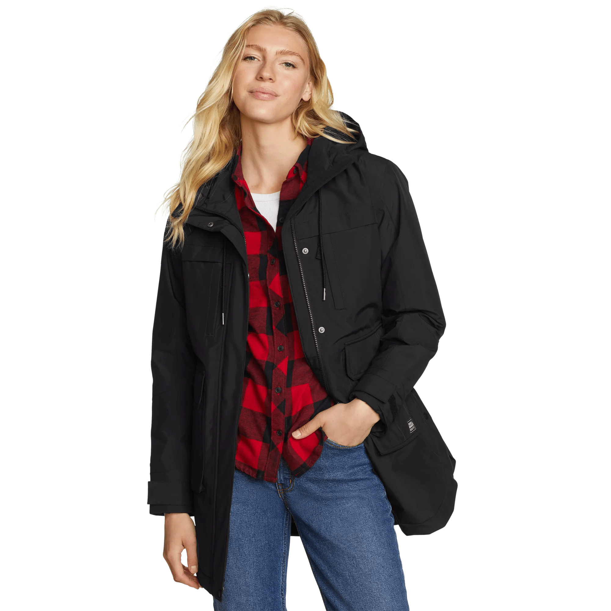 Women's Rainfoil? Storm Waterproof Insulated Trench Coat