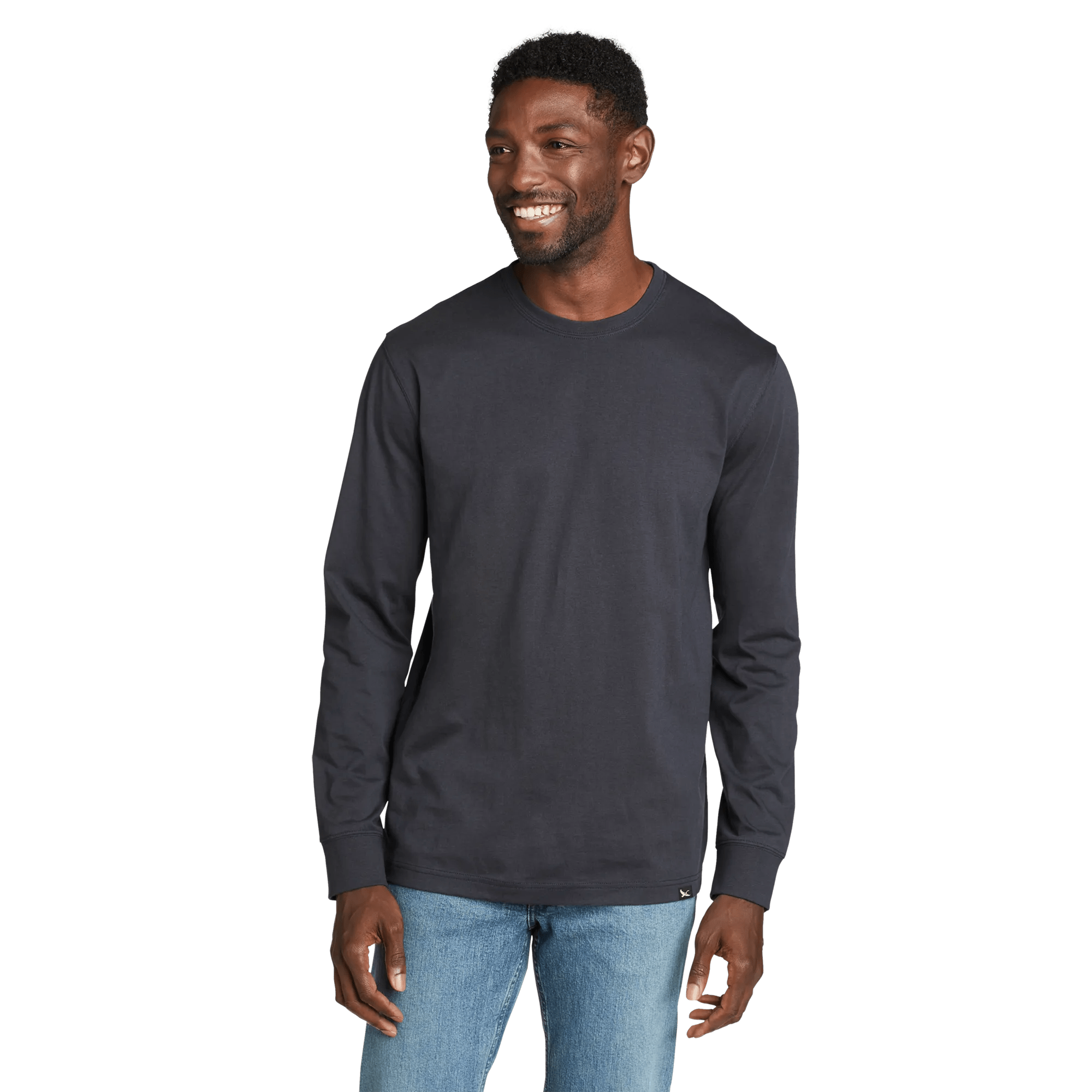 Men's Legend Wash Classic Long-Sleeve 100% Cotton T-Shirt
