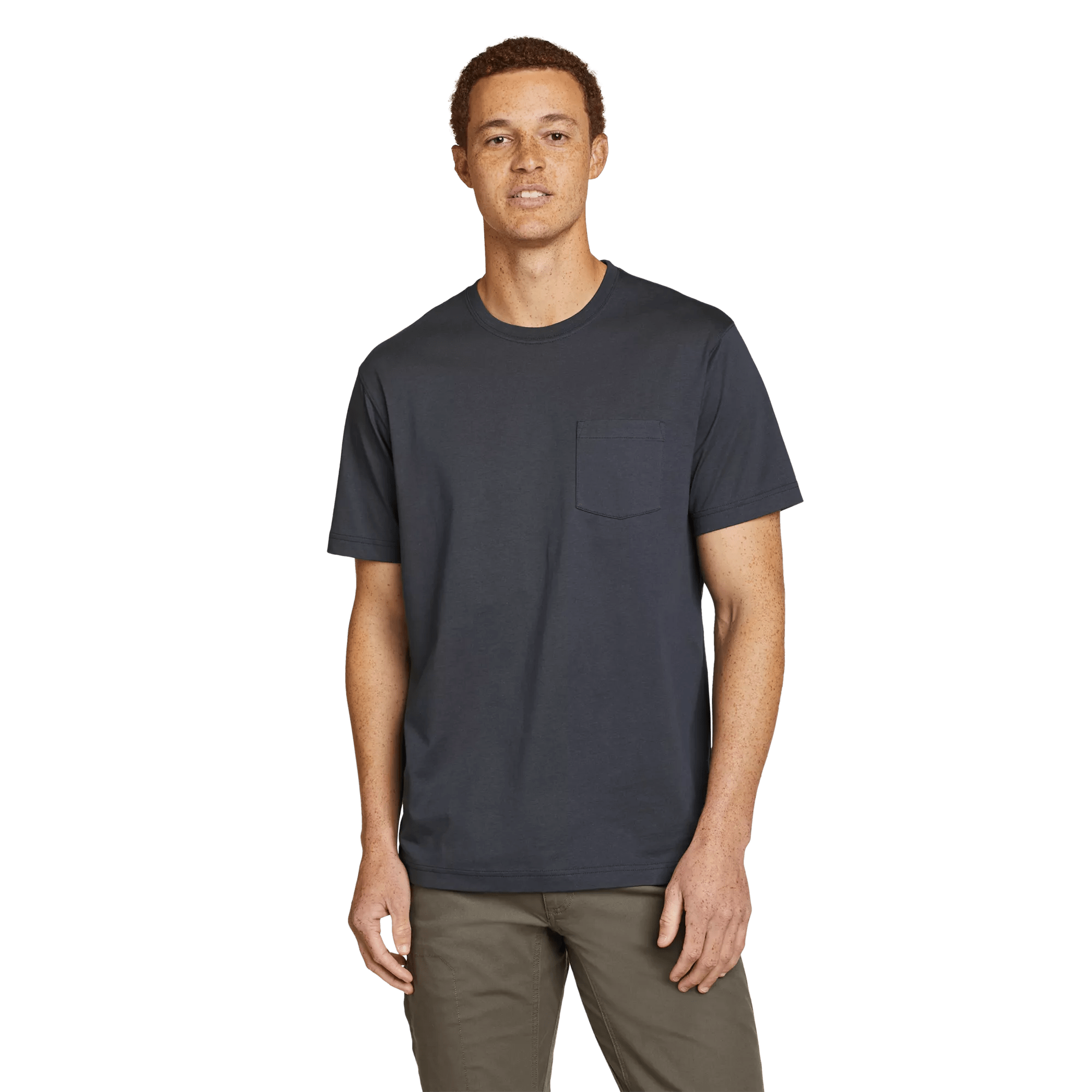 Men's Legend Wash Classic Short-Sleeve 100% Cotton Pocket T-Shirt