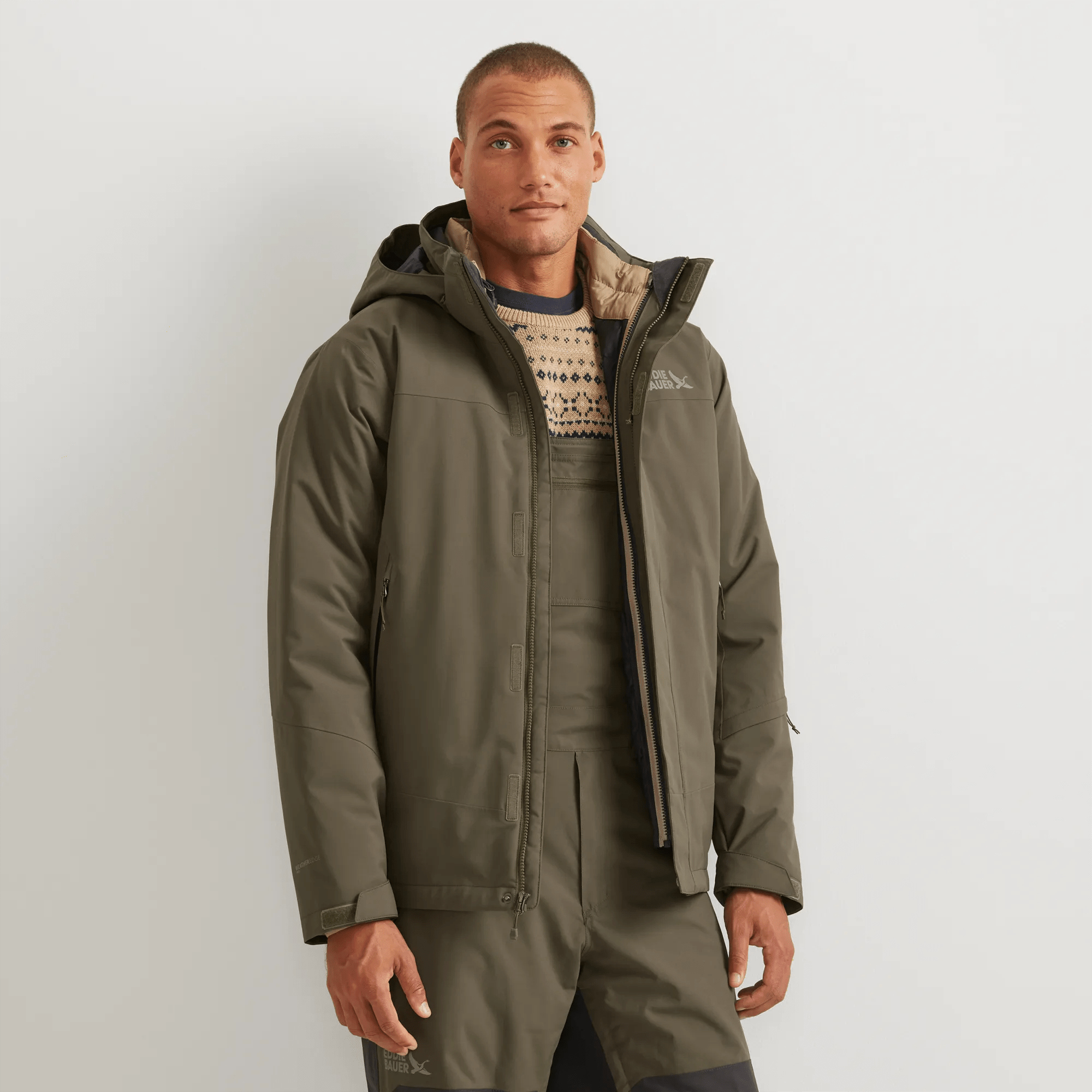Men's Powder Search 2.0 3-In-1 Waterproof Down Ski Jacket