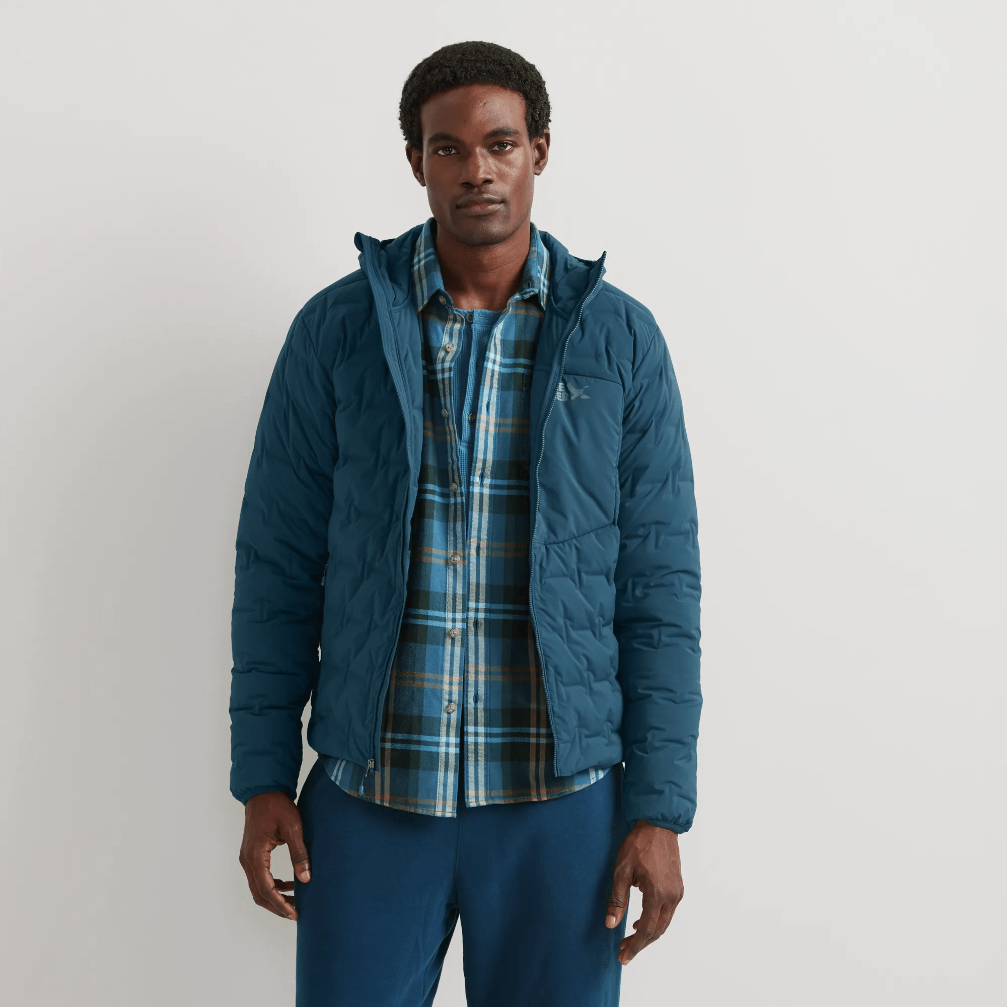 Men's MicroTherm? FreeFuse? Stretch Down Hooded Jacket