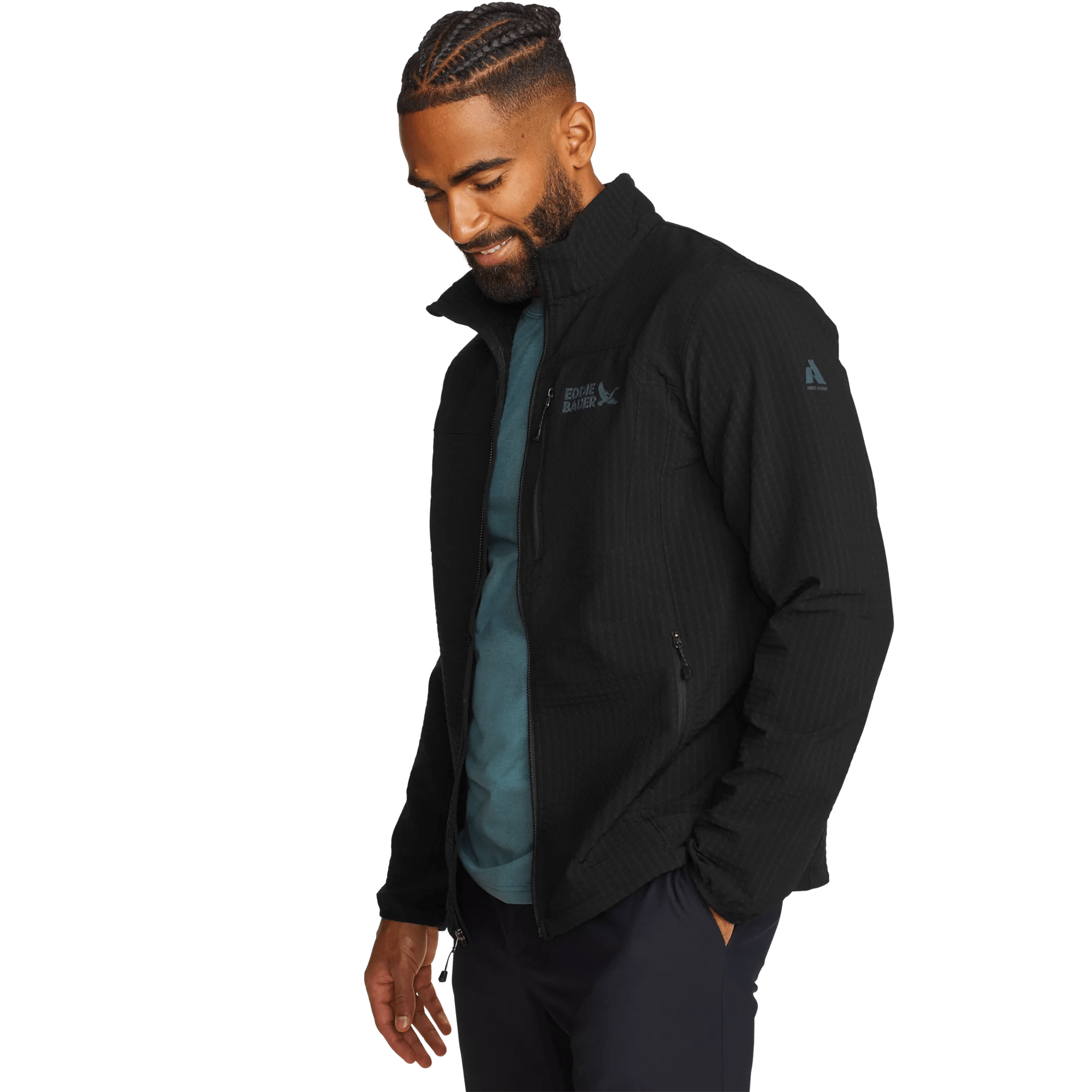 Men's Sandstone Grid Shell Jacket
