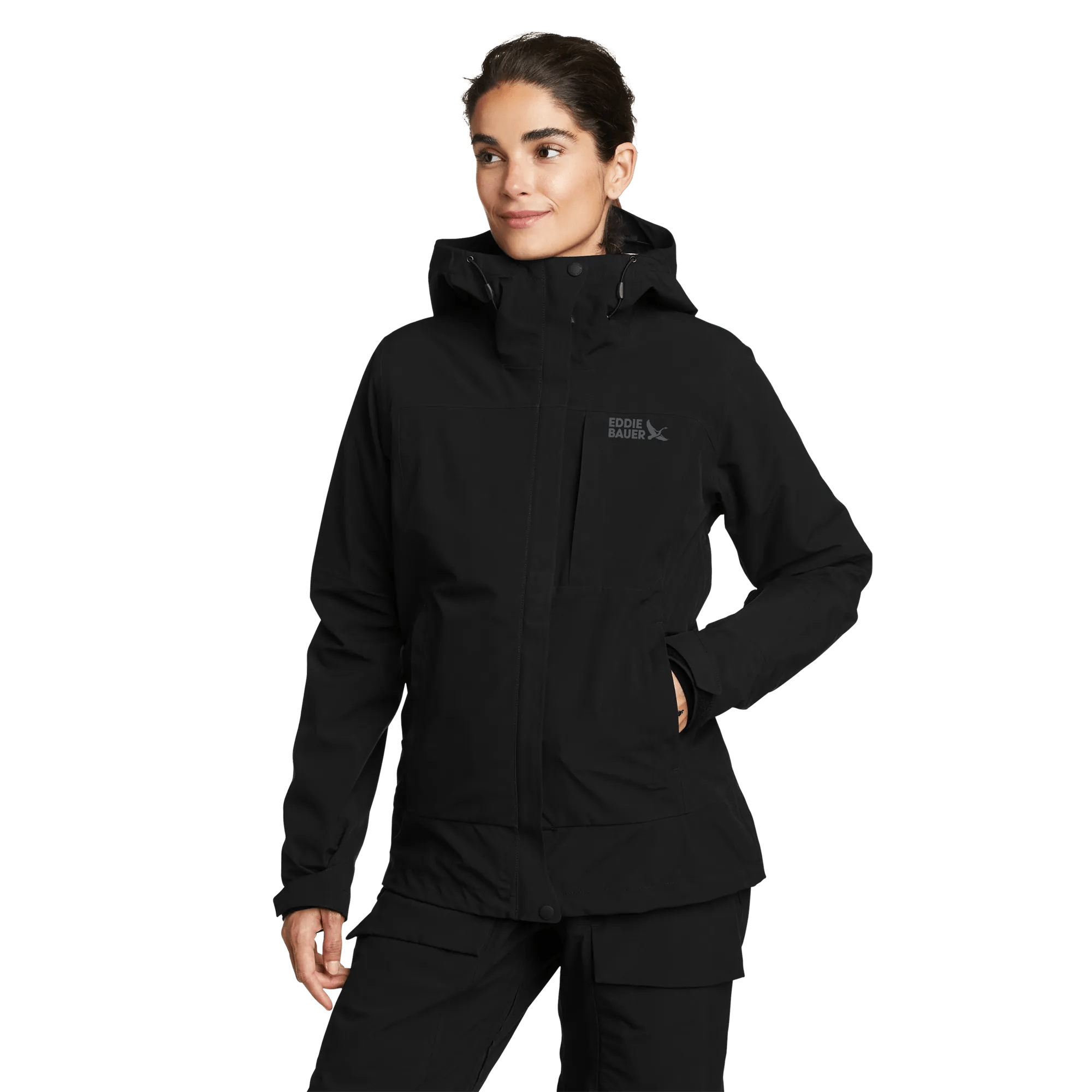 Women's Chair Six Waterproof Hooded Ski Shell Jacket