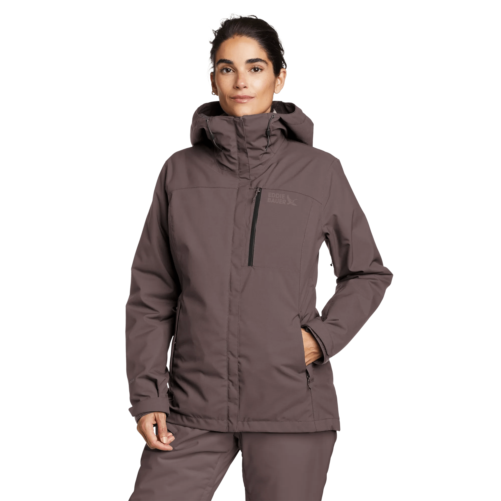 Women's Powder Search 3-In-1 Waterproof Hooded Ski Jacket