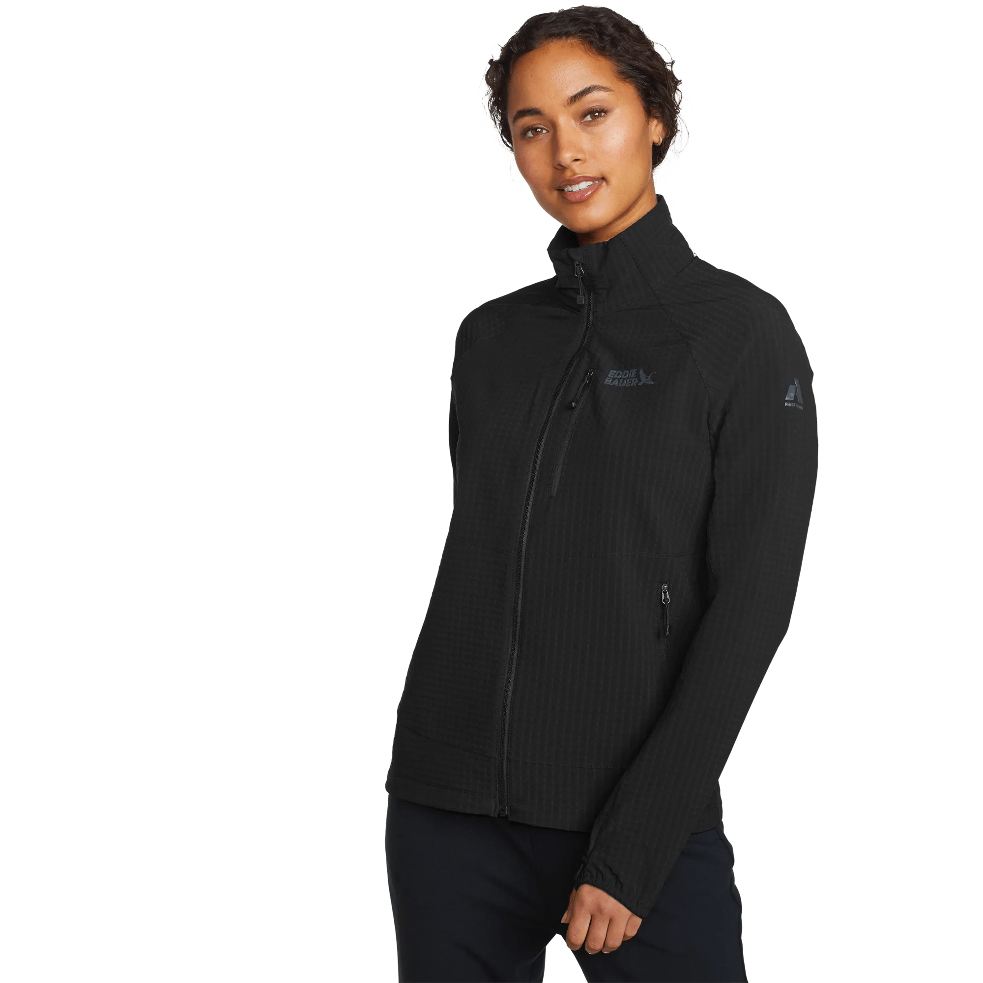 Women's Sandstone Backbone Grid Shell Jacket