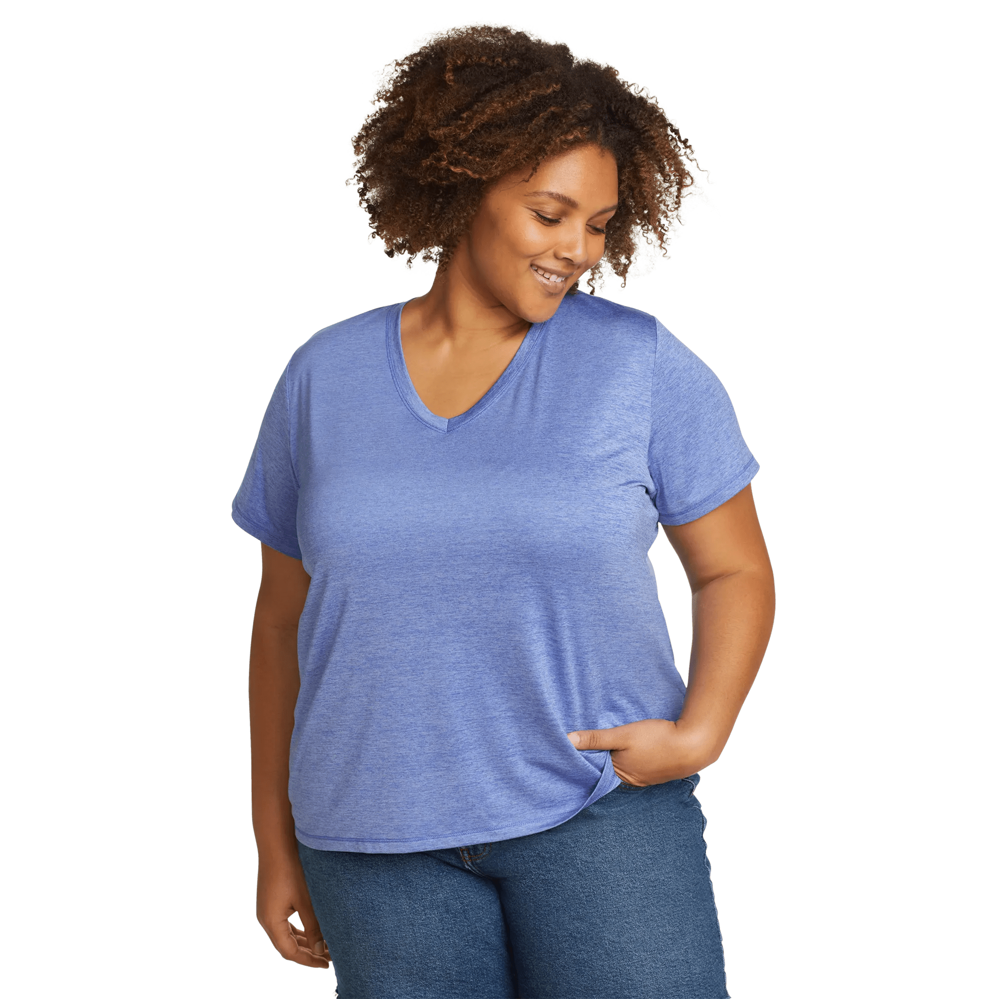 Women's Resolution Stretch Short-Sleeve V-Neck T-Shirt